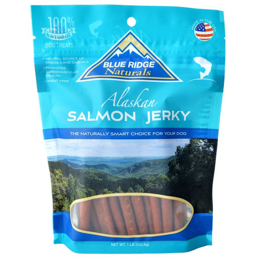 1 lb Blue Ridge Naturals Alaskan Salmon Jerky