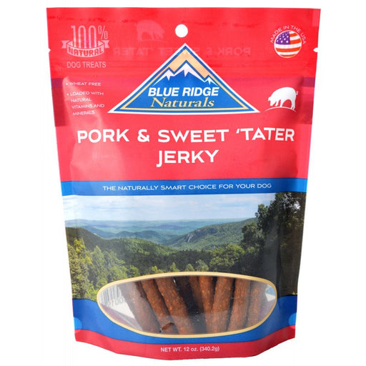 12 oz Blue Ridge Naturals Pork and Sweet Tater Jerky