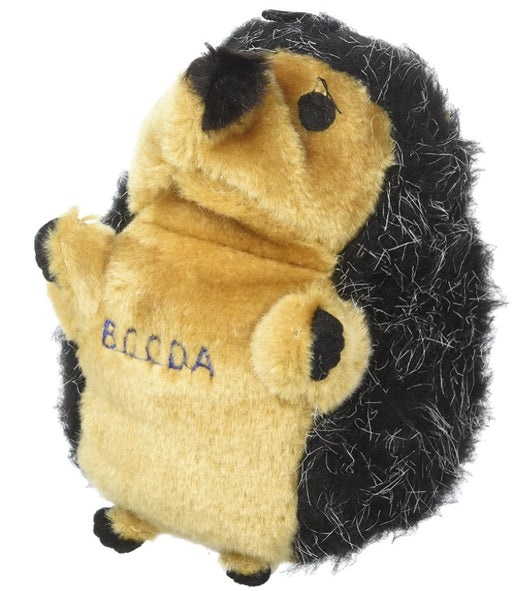 1 count PetMate Booda Zoobilee Plush Hedgehog Dog Toy