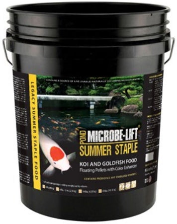 14 lb Microbe-Lift Legacy Koi and Goldfish Summer Staple Food