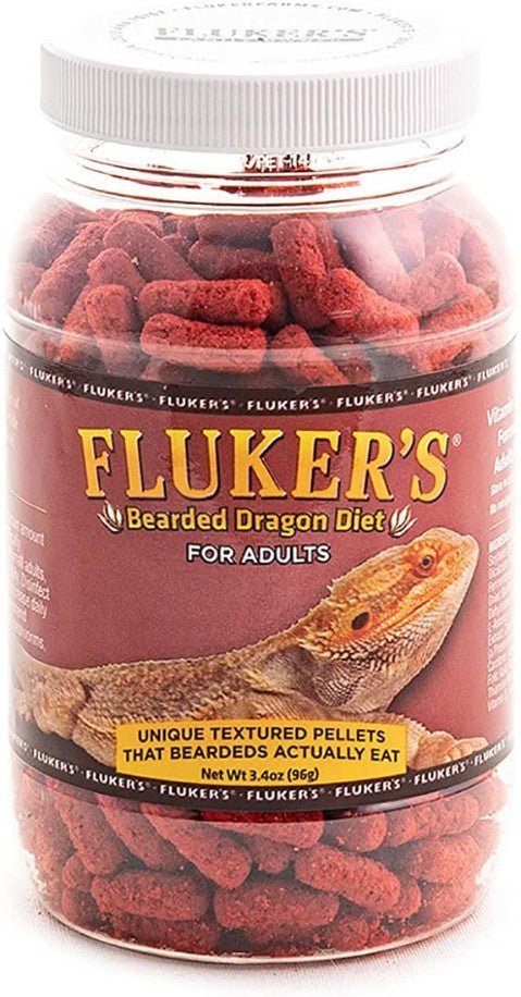 3.4 oz Flukers Bearded Dragon Diet for Adults