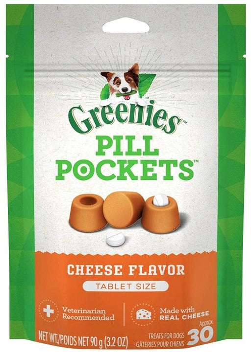 30 count Greenies Pill Pockets Cheese Flavor Tablets