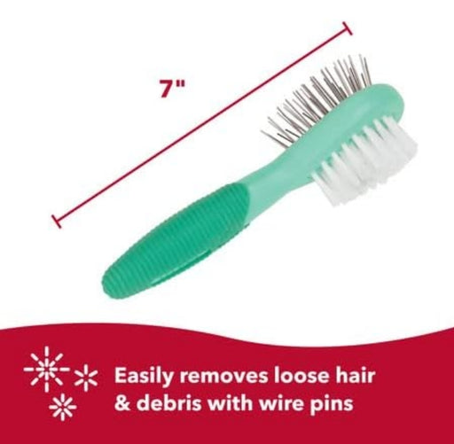 1 count Lil Pals Combo Brush for Dogs
