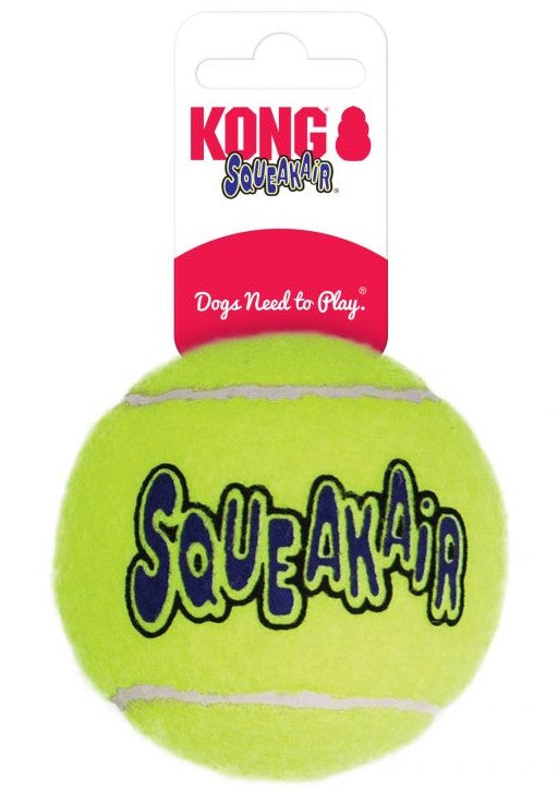 1 count KONG Air Dog Squeaker Tennis Balls Large Dog Toy