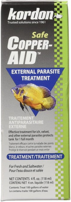 4 oz Kordon Copper Aid External Parasite Treatment