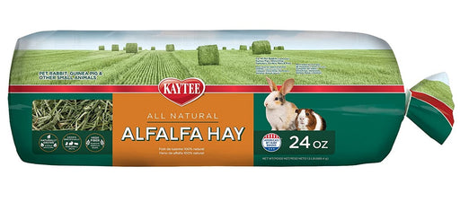 144 oz (6 x 24 oz) Kaytee All Natural Alfalfa Hay for Rabbits, Guinea Pigs and Small Animals