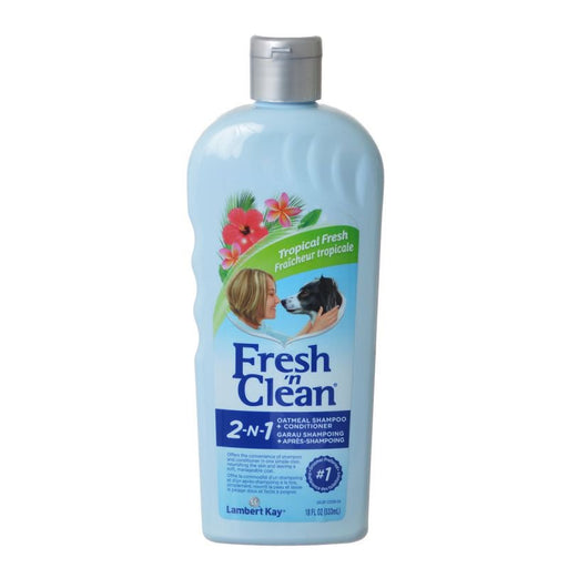 18 oz Fresh n Clean 2-in-1 Oatmeal and Baking Soda Conditioning Shampoo Tropical Scent