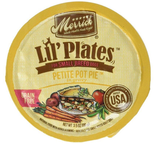 3.5 oz Merrick Lil' Plates Grain Free Petite Pot Pie