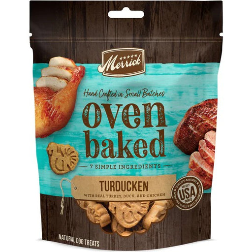 11 oz Merrick Oven Baked Turducken Dog Treats