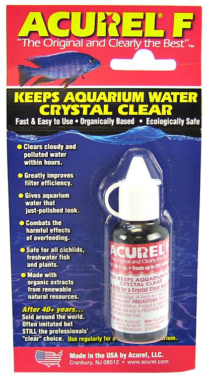 25 mL Acurel F Keeps Aquarium Water Crystal Clear