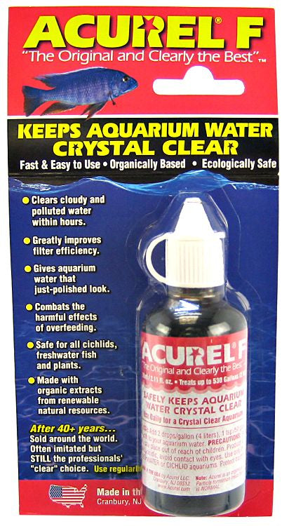 50 mL Acurel F Keeps Aquarium Water Crystal Clear