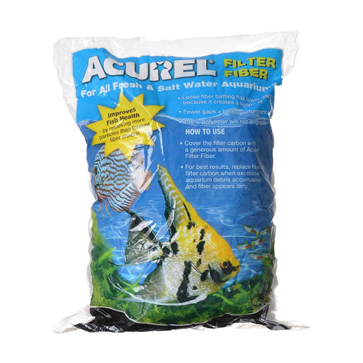 8 oz Acurel Filter Fiber for Freshwater and Saltwater Aquariums