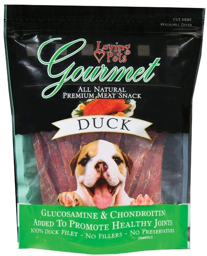 42 oz (7 x 6 oz) Loving Pets Gourmet All Natural Duck Filets