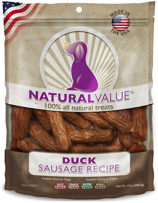 39 oz (3 x 13 oz) Loving Pets Natural Value Duck Sausages