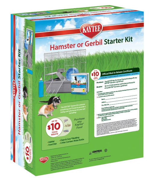 1 count Kaytee My First Home Hamster and Gerbil Starter Kit
