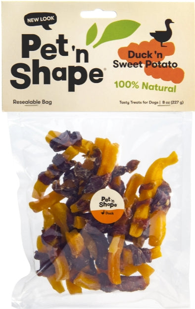 8 oz Pet n Shape Duck n Sweet Potato Dog Treats