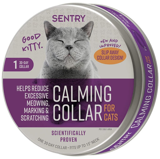 1 count Sentry Calming Collar for Cats