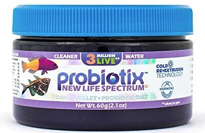 60 gram New Life Spectrum Probiotix Probiotic Diet Small Pellet