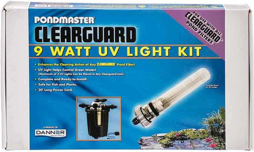 1 count Pondmaster Clearguard Filter 9 Watt UV Clarifier Kit