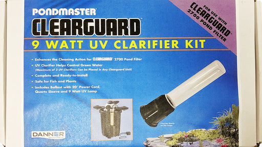 1 count Pondmaster Clearguard Filter 9 Watt UV Clarifier Kit
