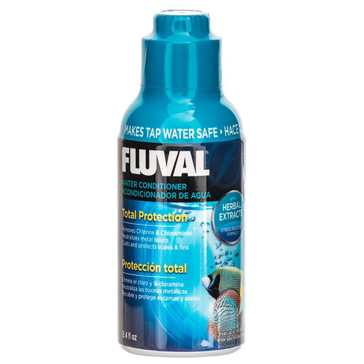 8.4 oz Fluval Water Conditioner with Herbal Extracts Makes Tap Water Safe for Aquariums