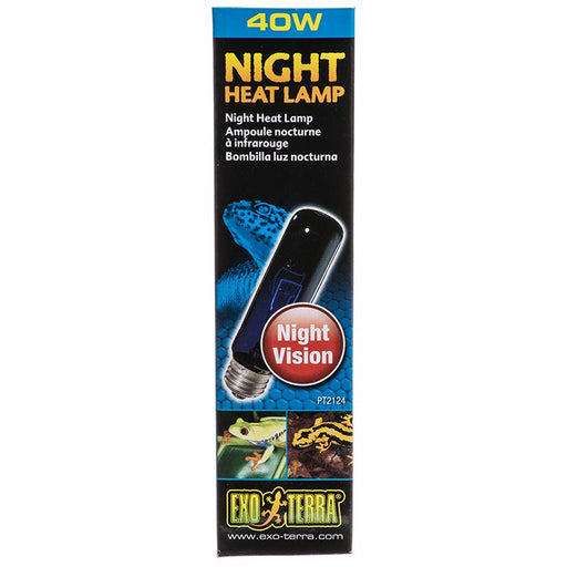40 watt Exo Terra Night Heat Lamp for Reptiles