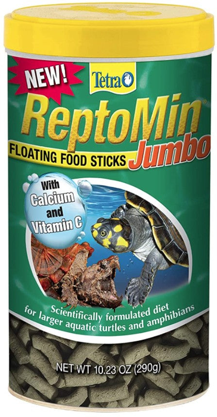 10.23 oz Tetrafauna ReptoMin Jumbo Floating Food Sticks