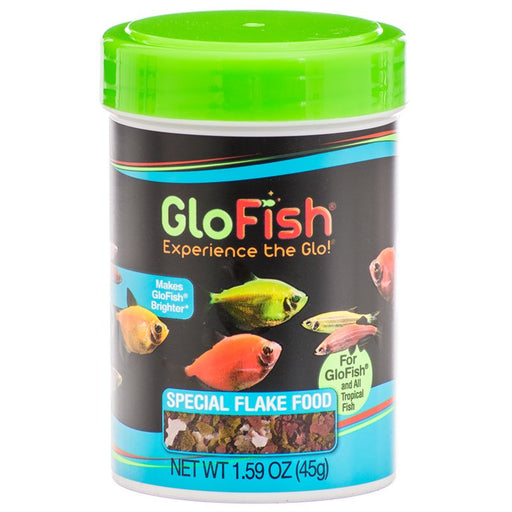 6.4 oz (4 x 1.6 oz) GloFish Special Flake Fish Food