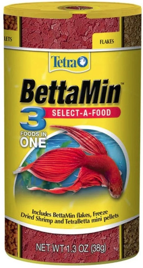 1.3 oz Tetra BettaMin Select-A-Food