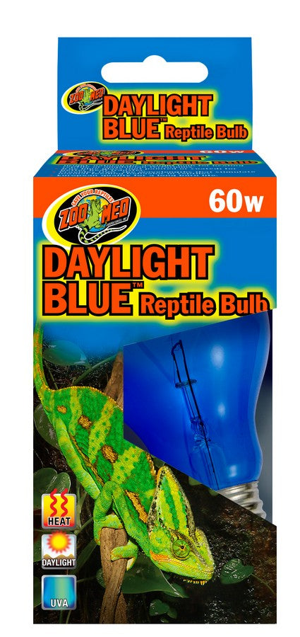 60 watt Zoo Med Daylight Blue Reptile Bulb