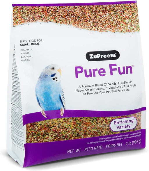 2 lb ZuPreem Pure Fun Enriching Variety Seed for Small Birds