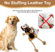 1 count Spot Dura Fused Leather Jungle Animal Dog Toy