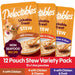 12 count Hartz Delecatbles Stew Lickable Treat for Cats Variety Pack