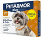 3 count PetArmor Plus Flea and Tick Treatment for Small Dogs (5-22 Pounds)