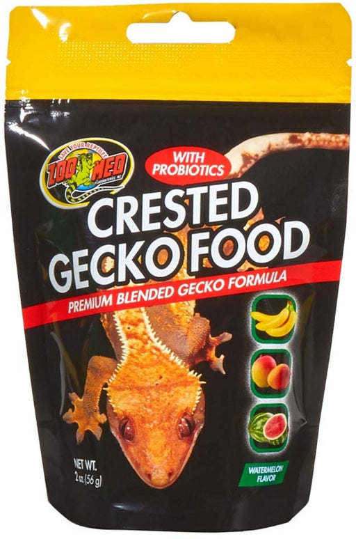 8 oz (4 x 2 oz) Zoo Med Crested Gecko Food Watermelon Flavor