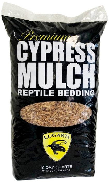30 quart (3 x 10 qt) Lugarti Premium Cypress Mulch Reptile Bedding