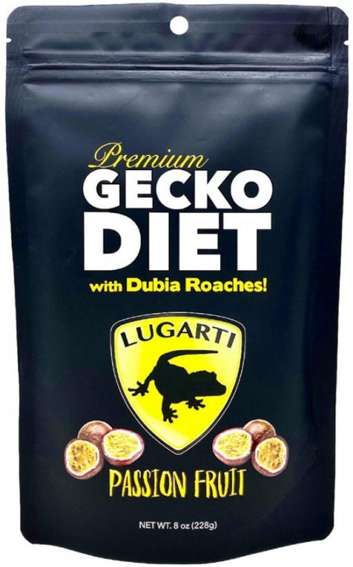8 oz Lugarti Premium Gecko Diet with Dubia Roaches Passion Fruit Flavor