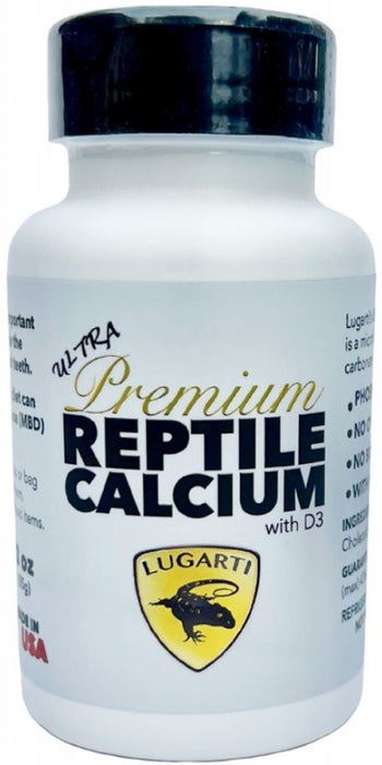 3 oz Lugarti Ultra Premium Reptile Calcium with D3
