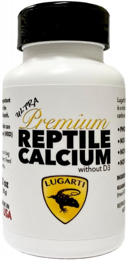 3 oz Lugarti Ultra Premium Reptile Calcium without D3