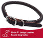 14"L x 3/8"W Circle T Latigo Leather Round Collars