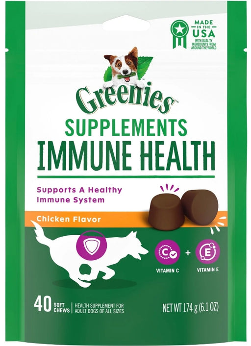 6.17 oz Greenies Immune Health Supplements for Dogs