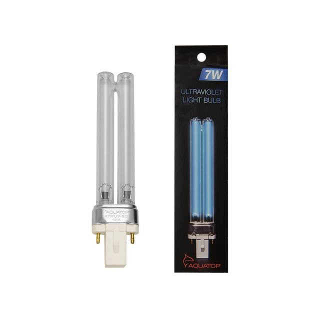 7 watt Aquatop UV Replacement Bulb Double Tube