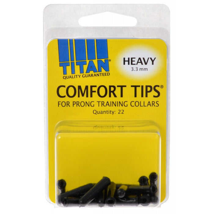 Heavy - 22 count Titan Comfort Tips for Prong Training Collars