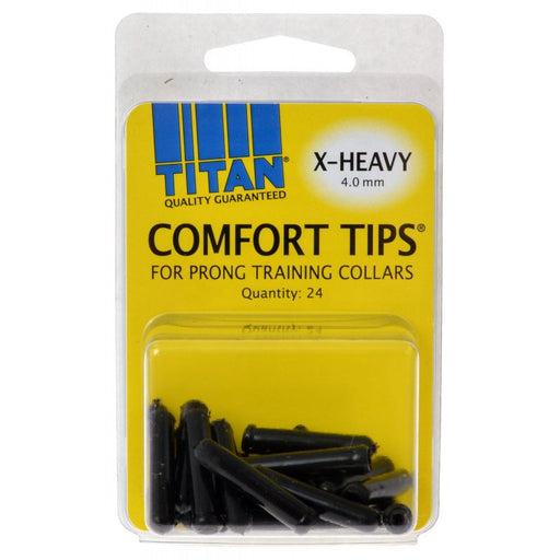 4 mm - 24 count Titan Comfort Tips for Prong Training Collars