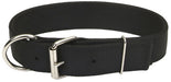 24" long Coastal Pet Macho Dog Double-Ply Nylon Collar with Roller Buckle 1.75" Wide Black