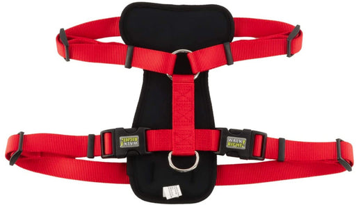 Small - 1 count Coastal Pet Walk Right Padded Front Dog Harness Red