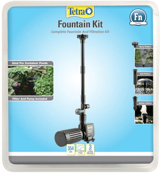 1 count Tetra Pond Filtration Kit Complete Fountain and Filtration Kit