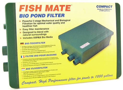 1000 gallon Fish Mate Compact Bio Pond Filter for Ponds