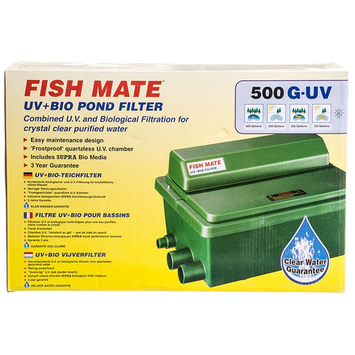 500 gallon Fish Mate Bio Filter with UV Clarifier Pond Filter