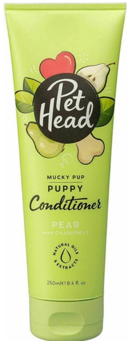 8.4 oz Pet Head Mucky Pup Puppy Conditioner Pear with Chamomile